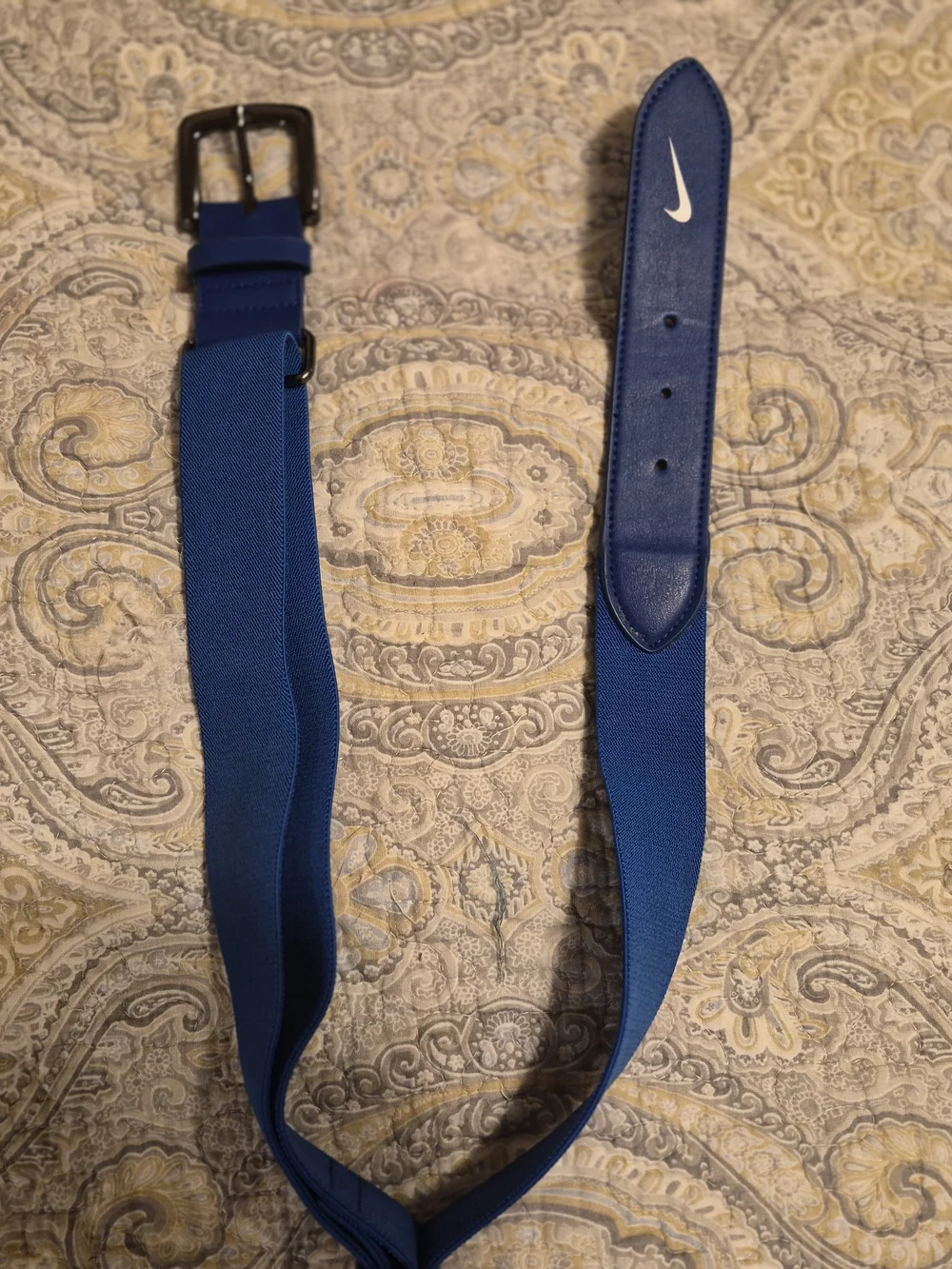 Nike Kids Blue Elastic Belt Bag